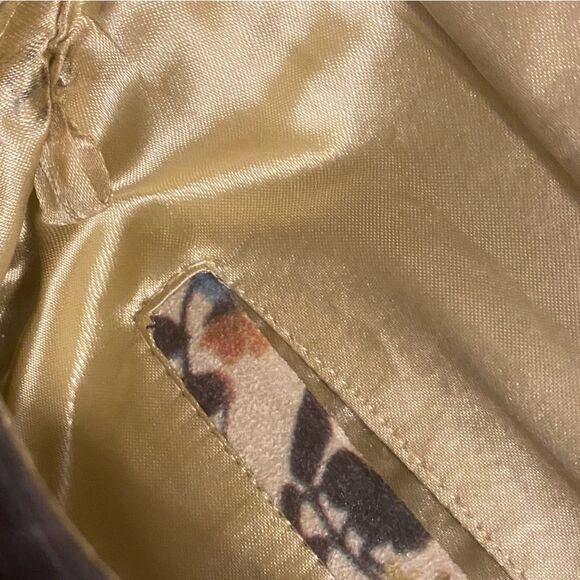 Lulus Earthly Gardens Beige Sequined Beaded Embellished Clutch - Picture 10 of 10